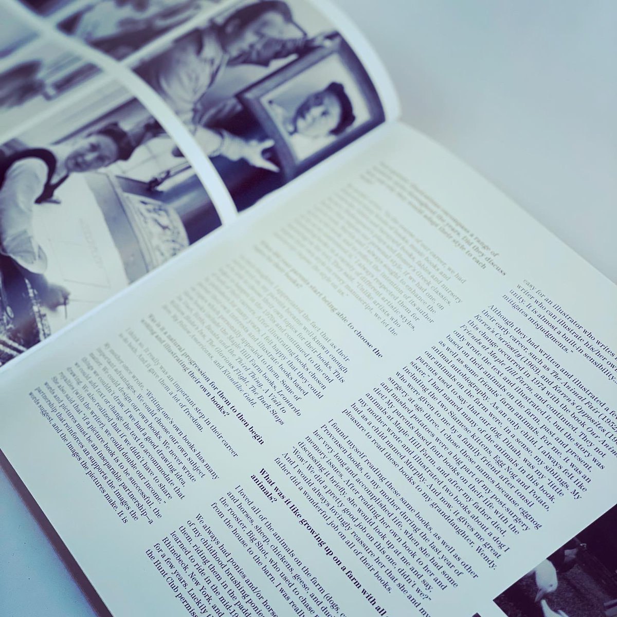 bookgiftblogger's tweet photo. For all #Provensen purists this is a must-have! #theartofaliceandmartinprovensen is a collector’s dream. With an enlightening insight from their daughter #karenprovensenmitchell, photographs from throughout their lives together & a look at their most iconic book covers & spreads https://t.co/mEUWXl1SeP