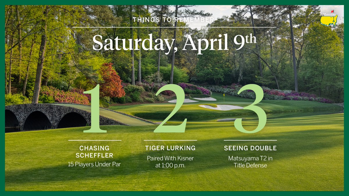 The Masters tweet media