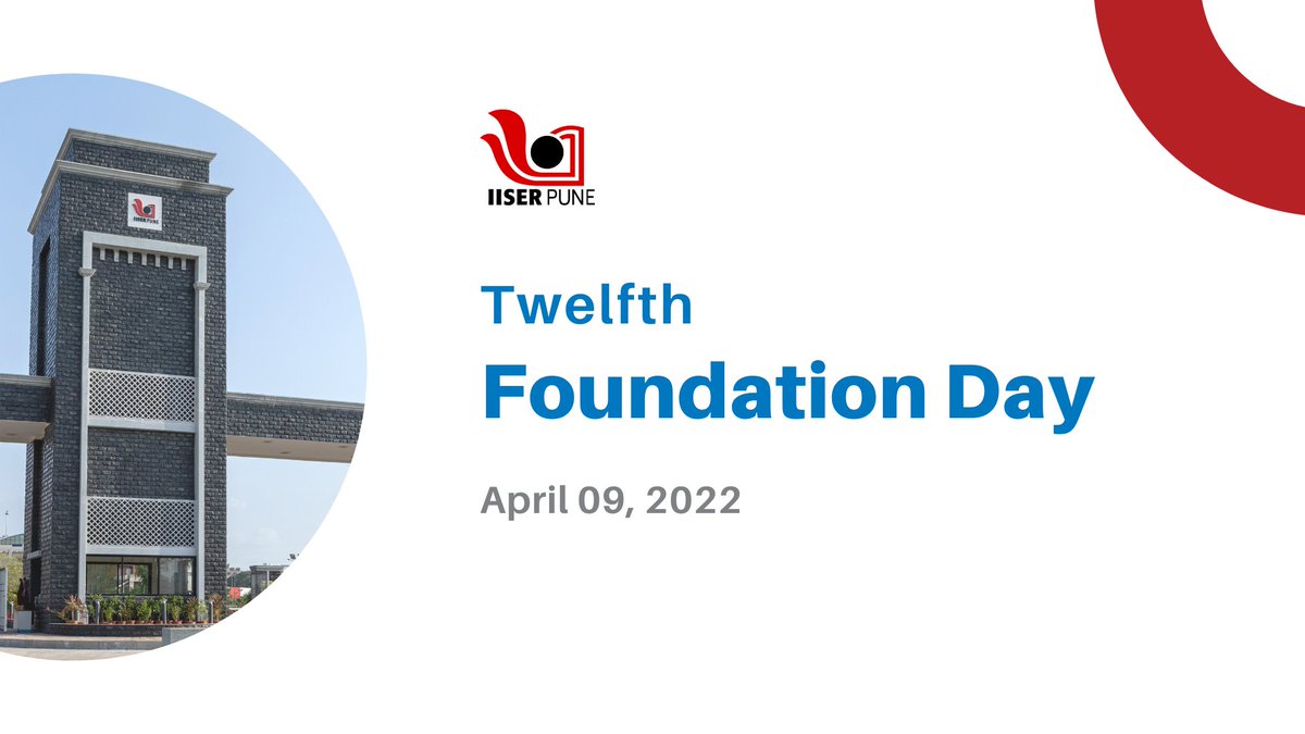 IISERPune's tweet photo. A welcome in-person gathering on the 12th #Foundation #Day today!  
Few glimpses in the thread below https://t.co/czEb7mbAZ6
