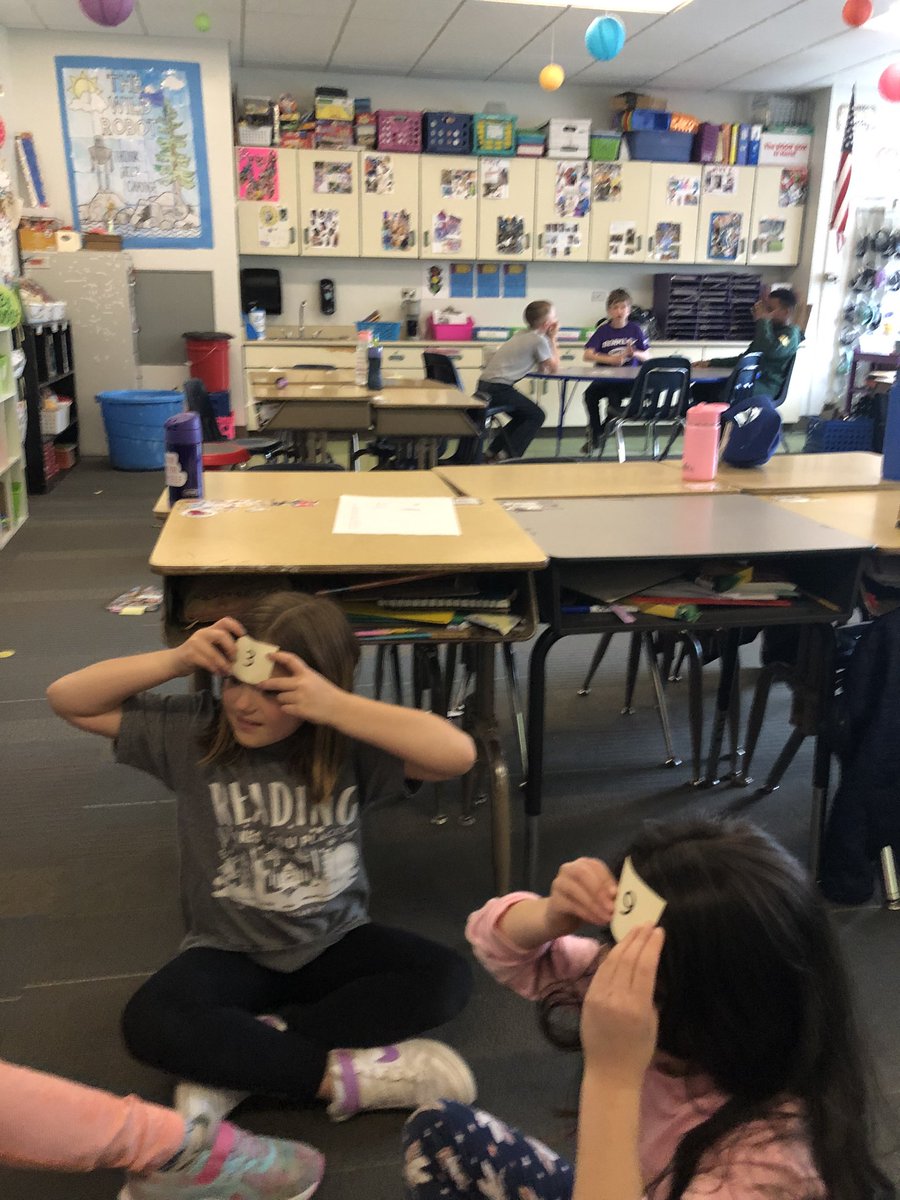 danielspeeps's tweet photo. Today we learned a new, silly, and beneficial multiplication game. SALUTE for the laughs…and math practice!  #angellisallthat https://t.co/PwqvrOCho9