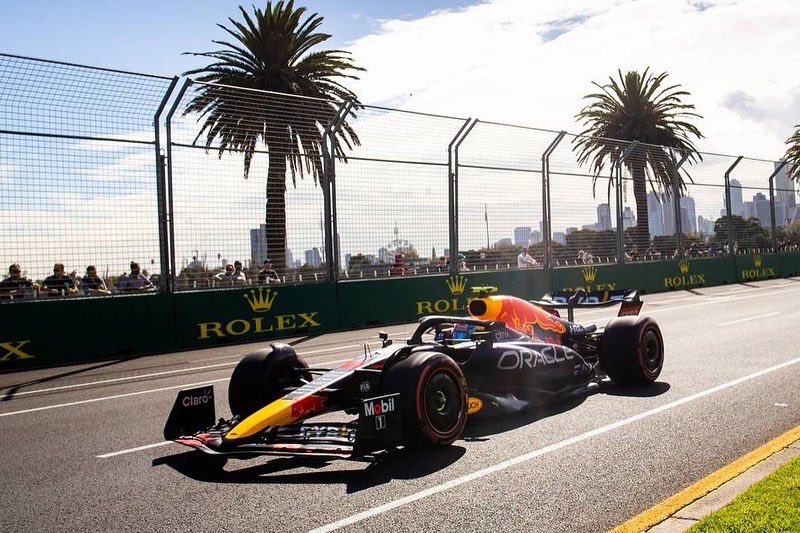 SChecoPerez's tweet photo. We gave it all! Leclerc put a great lap. 
From third in the grid we’re in the mix for tomorrow’s race. We’ll try out best to go up! #AustralianGP https://t.co/KpLxGIlHM6