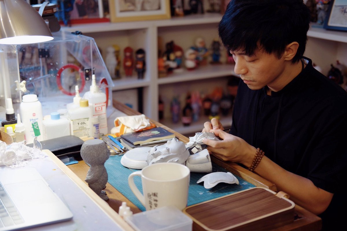 Art is a lifelong creation, never ending