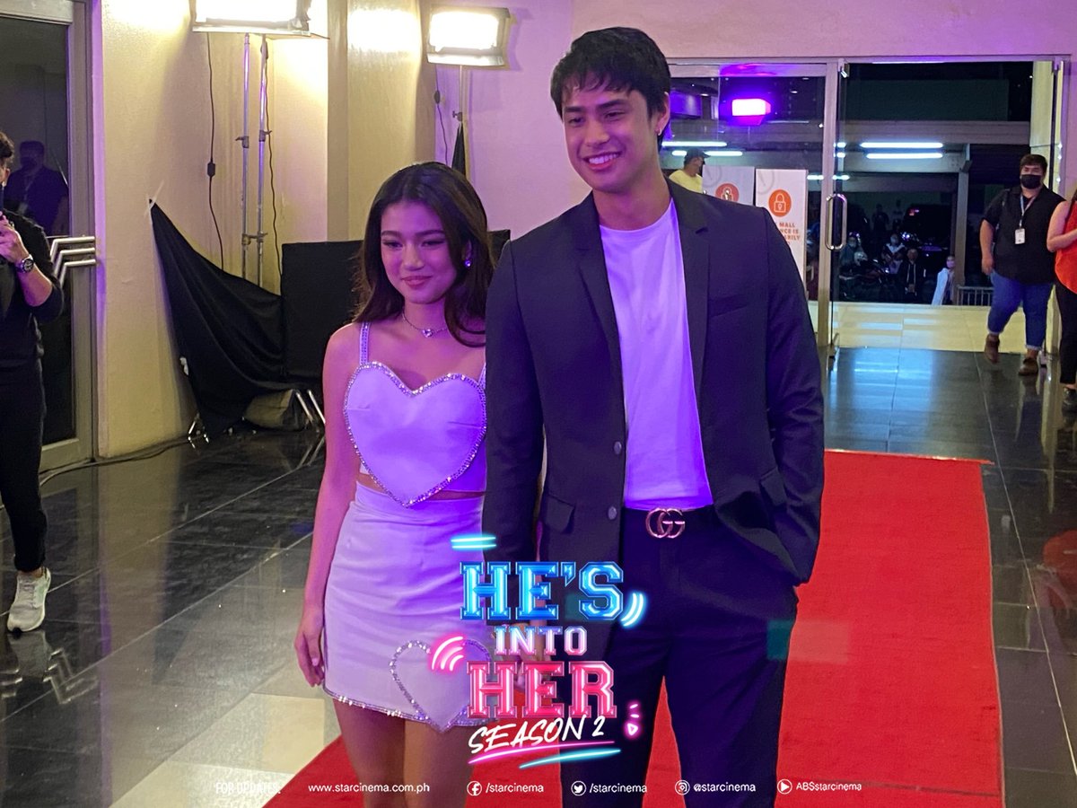 phtvandfilmupd's tweet photo. Belle Mariano and Donny Pangilinan at the #HIH2SpecialScreening https://t.co/CThU7aqM4K