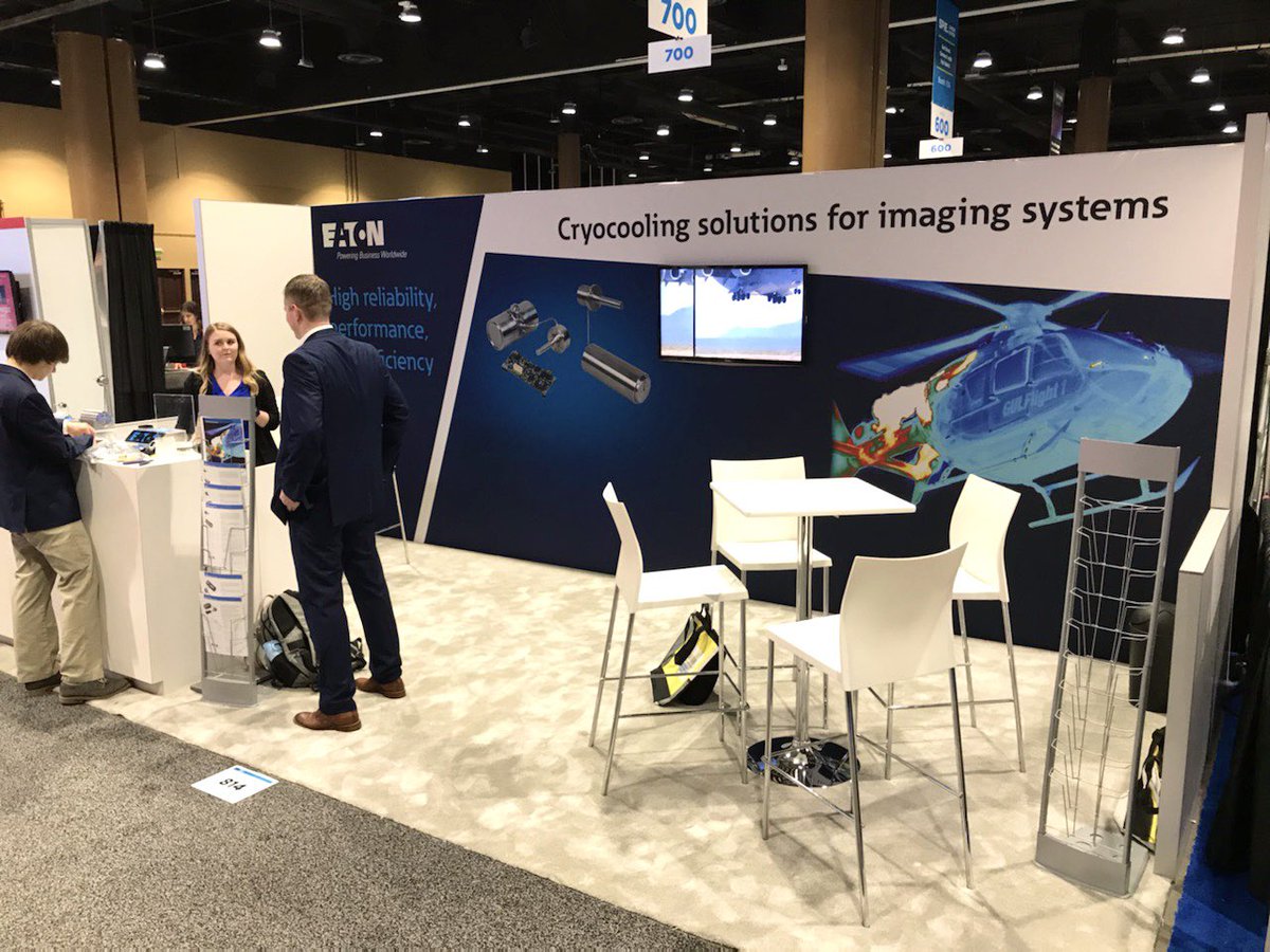 RTHltd's tweet photo. A successful stand for @eatoncorp at @SPIEtweets in Orlando, Florida! #SPIEDCS #SPIE #eatoncorp #orlandoflorida #exhibition https://t.co/fBjxyvoWe3