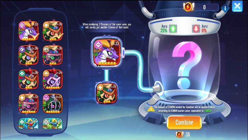 🔥COMBINE FEATURE - DATA TALK🔥

Till 11:30 AM UTC 09/04/2022, this magical feature has recorded some impressive numbers:

🔥10816 Combine times
🔥21632 burned NFT Elemons
🔥10816 newborn NFT Elemons
🔥Some owners of newly-introduced Elemons: DragonAska, Panther, Hiraki showed up