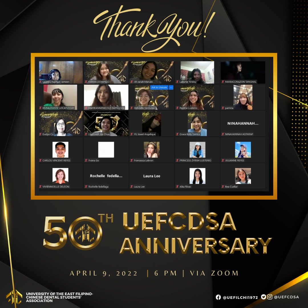 UEFCDSA's tweet photo. And there we have it folks, the most awaited event has finally come to an end. We thank you all for celebrating it with each one of us! We hope you enjoyed every bit of it💛
Again, Happy 50th anniversary UEFCDSA💛🖤
#FlyHighWithFilChi
#Filchi50 https://t.co/QHS5rj3pZw