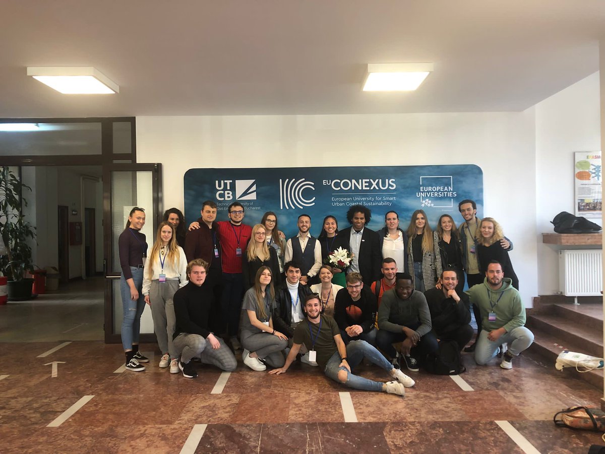 EU_CONEXUS's tweet photo. ☺️ What a great time we spent in #Bucharest 🇷🇴 Thanks to @UTCB_RO for such a warm welcome, for all the activities at the #ConstructFEST and at the #EUCONEXUS festival and forum https://t.co/Ylw0ZrOTPG