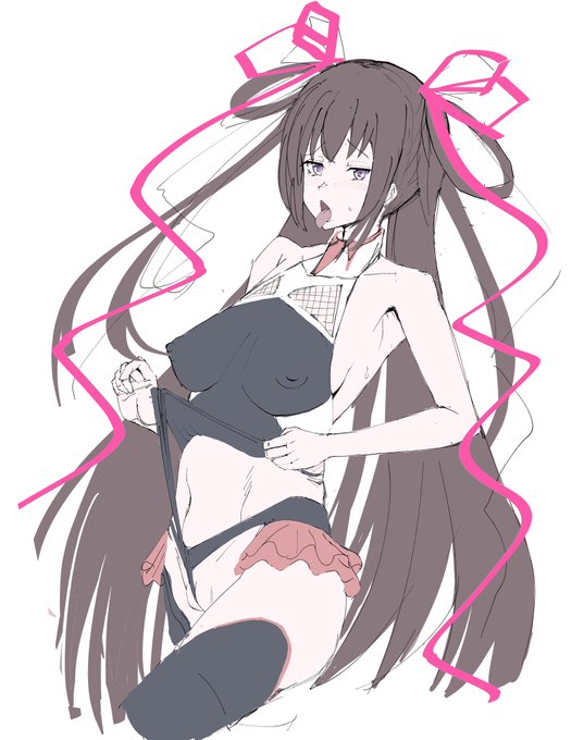 ユキカゼ描いてる 