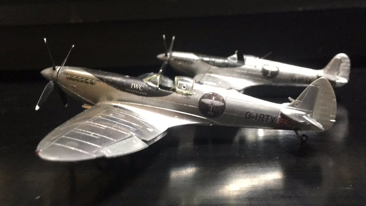 junhiyoh's tweet photo. ということで3機目のシルバースピットも全作業完了
明日昼間外撮りして完成報告へ
本日終了 #72スケモ #ハセガワ #IWCSilverSpitfire #春休みスピット祭り #22陸海空プラモ祭り https://t.co/gkqoqQp7KR