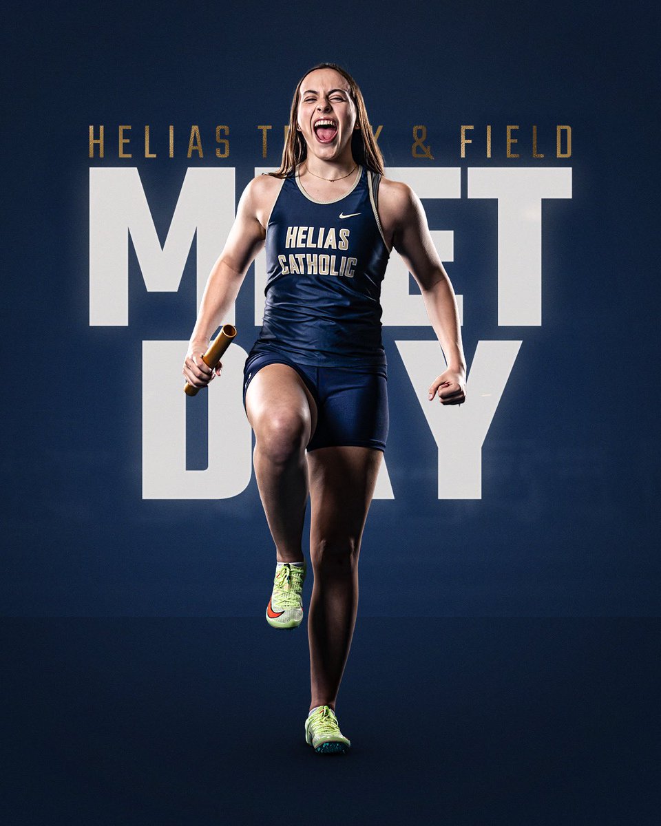 Gonna be a great day! The boys &amp; girls both travel to St. Louis to compete in The 46th Annual All Catholic Meet! Time to Fly! Go Saders!