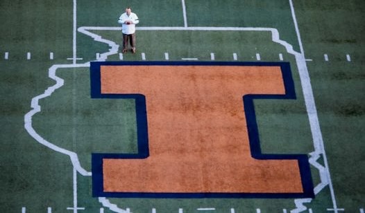 JWerner247's tweet photo. #Illini football expected to host a top-10 in-state 2023 prospect today https://t.co/0Zzv1VigXL https://t.co/br9pguKrwK