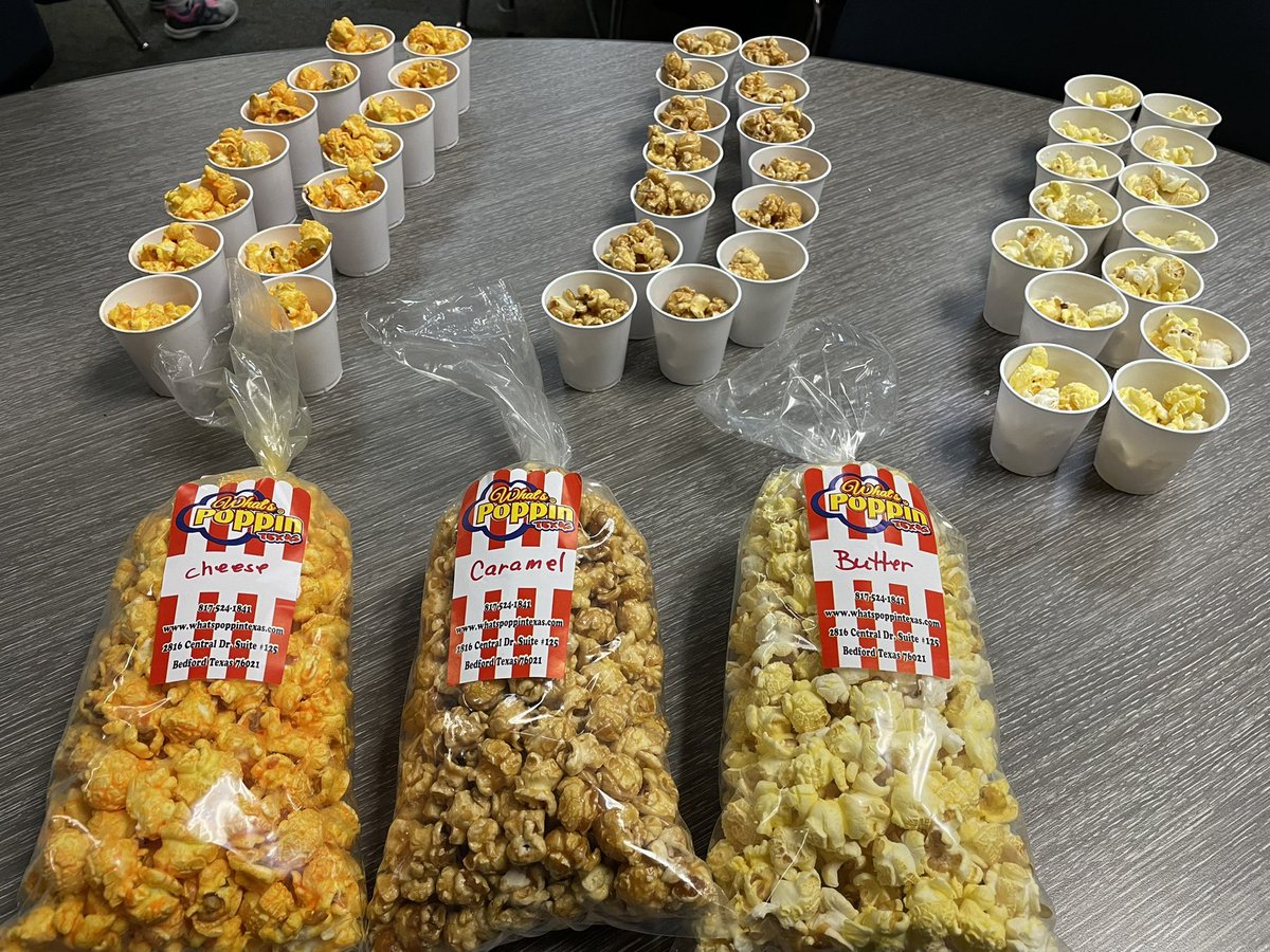 bcescsampson's tweet photo. Tasty graphing in Mrs. Sampson’s Kindergarten. We graphed our favorite popcorn on Wednesday,had a taste test on Friday.Then compared our results and answered questions from both. Afterwards we all had seconds…ya know just to make sure we picked our favorite!🍿#NoExcuses #TeamBCE https://t.co/gqQD46ZMxR