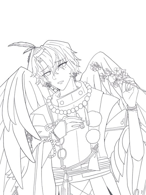 #線画を晒すと誰かが色を塗ってくれるかもしれない

塗りたいって言われた気がした(誰も言ってない)
名前消さなければご自由にどうぞ! 