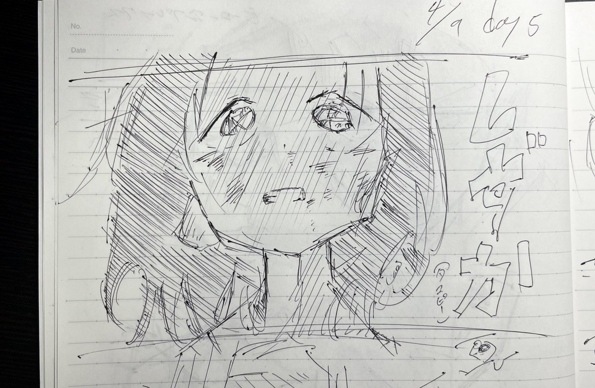 模写しつつ毎日20分練習 5日目
しずかちゃんデカい
#山模写 