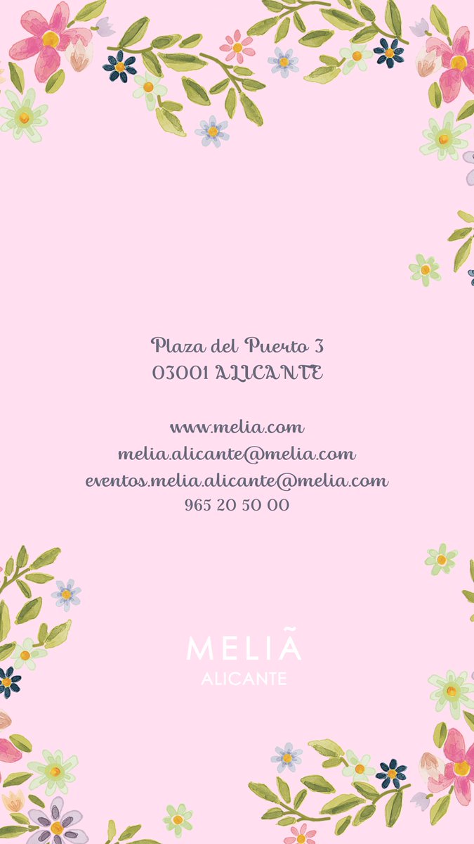 Nuestro homenaje para ellas, nuestras Madres: El próximo 1 de Mayo celebraremos este día con este almuerzo para celebrar en familia y agradeceros vuestro amor 💖 infinito. Os lo merecéis todo! 📲 965205000 #MeliaAlicante #MeliaSpain #SoulMatters