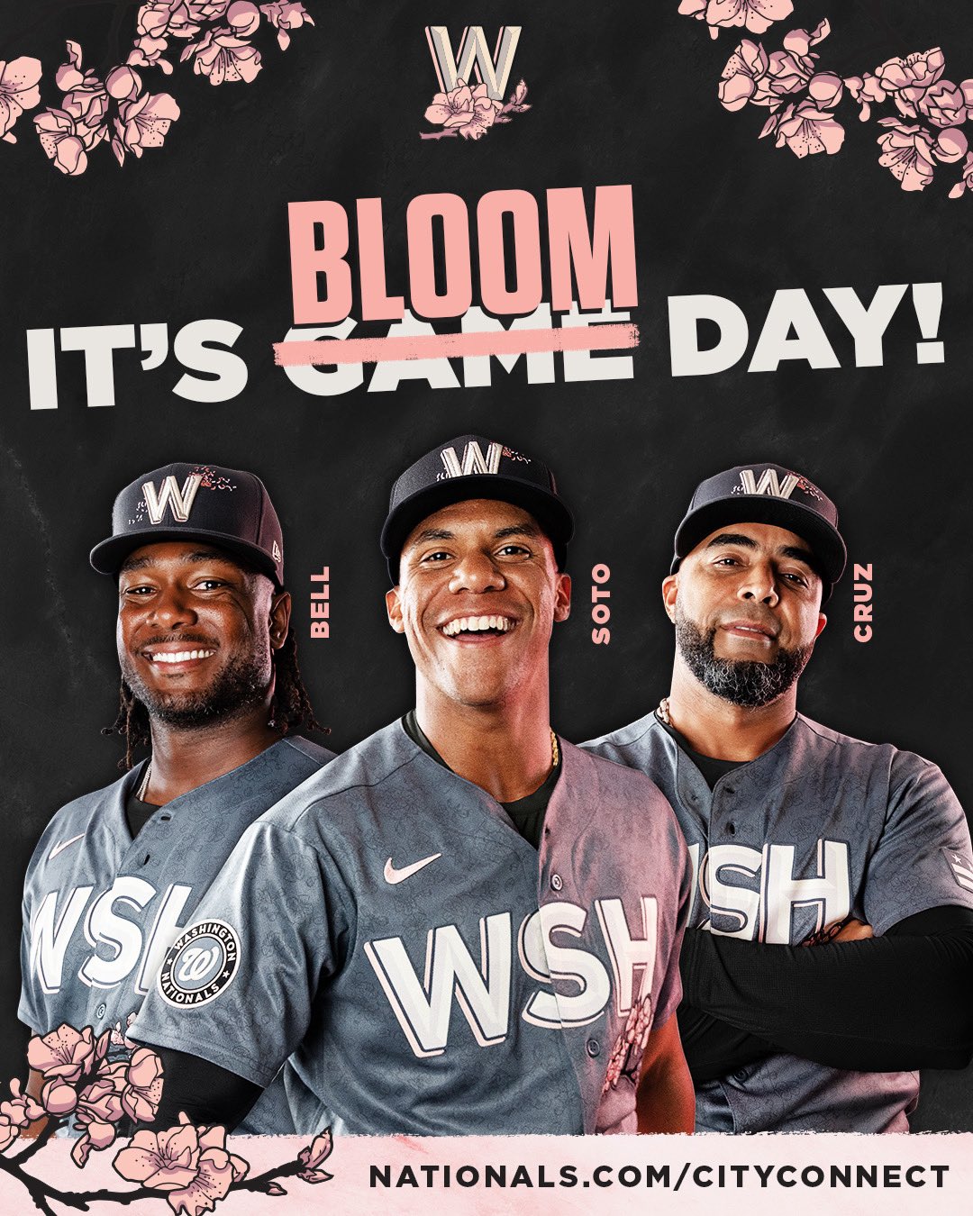 Washington Nationals on X: It's a new day IT'S #BLOOMDAY🌸   / X