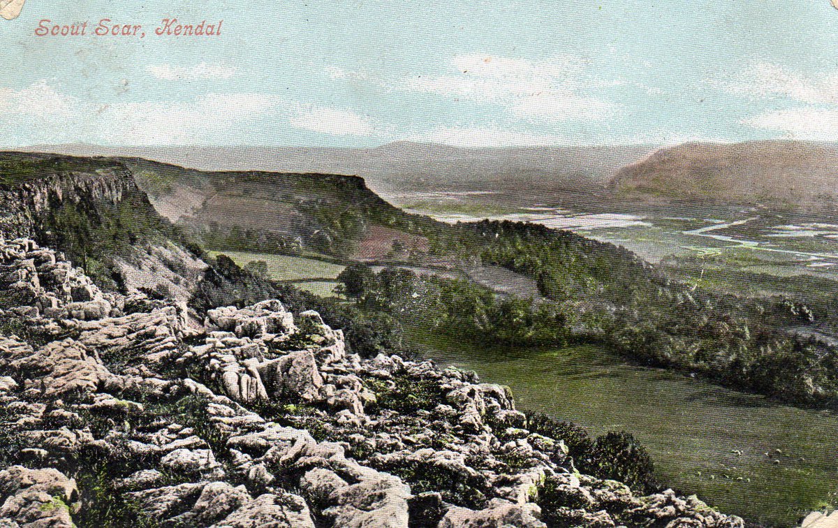 PurplePostcards's tweet photo. 1905 Postcard of Scout Scar in Kendal, Cumbria
"....plenty of fine tarts here, one every day" from Fred
https://t.co/iKtxhrIKwM
#vintage #postcard #postcardcollecting #Kendal #Cumbria #eBay #ebaystore #tarts https://t.co/S5IPTVKxrC