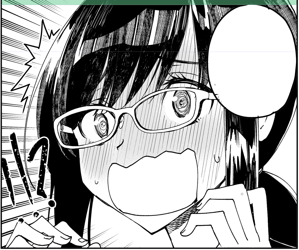 ちなみにこれは今日の配信背景の息抜きに書いていたメガネ吹雪ちゃん。BLの話をしていたので腐ブキちゃんみたくなってすまない… 