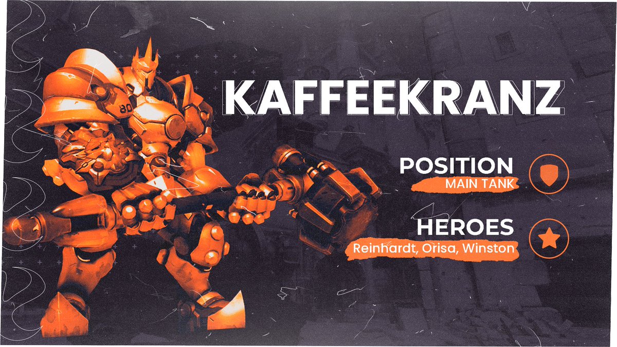 Passend zu unserem Launch schließt sich @Simp4Site unserem Club als #Overwatch Academy Team an! 

Als Team Captain und Main Tank dürfen wir <a href="/KaffeeWreath/">Kaffeekranz/Wreath</a> als unseren ersten Academy Team Spieler begrüßen!