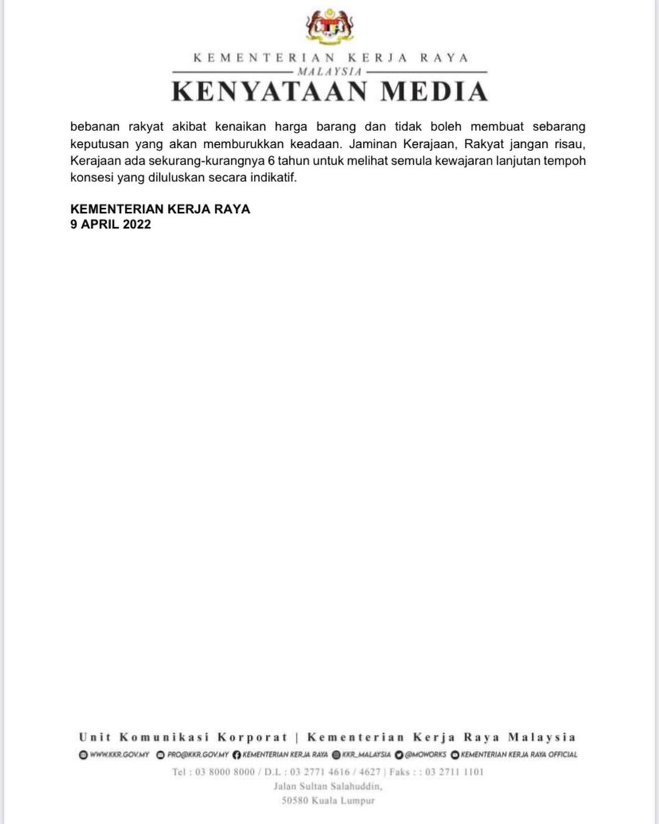 PENSTRUKTURAN TOL: 

MENYANGKAL PEMESONGAN FAKTA BERITA 7.57 AWESOME TV
