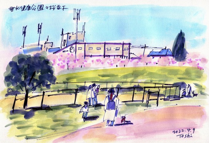 Twoucan 桜並木 の注目ツイート イラスト マンガ コスプレ モデル