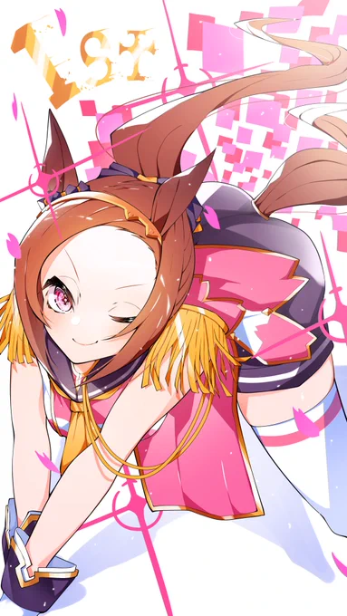 THE WINNER
#ウマ娘 
#サクラバクシンオー 