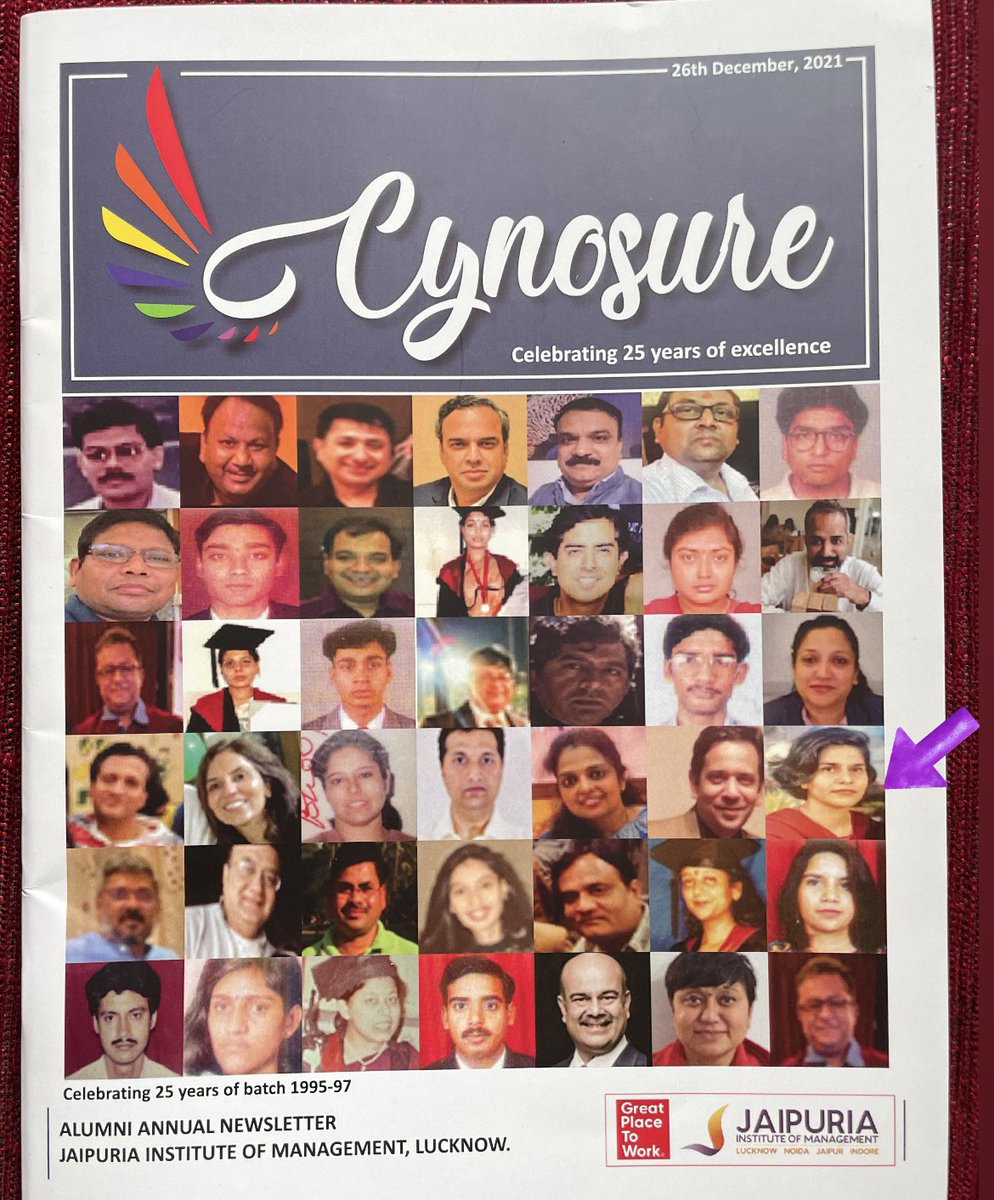 ruby_bakshi's tweet image. I am a #proudJaipurian 
Shoutout to all my respected Gurus, cool batch- mates, Alumni relations committee &amp;amp; Editirial board at @Jaipuria_Inst Lucknow 
Thank you for being in my journey of life! #learningwithRuby #author #TEDxSpeaker #Trainer