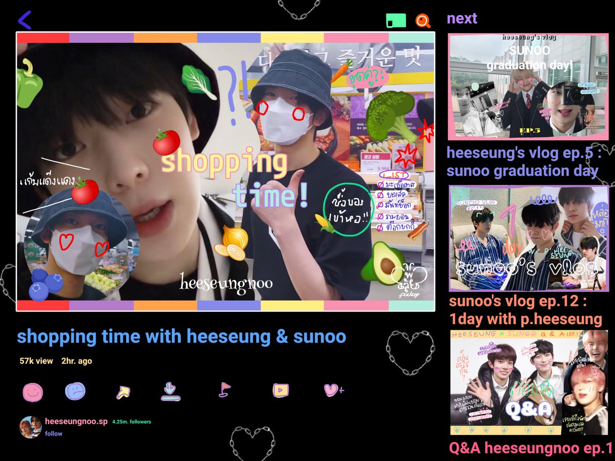 __pxlycnd__'s tweet image. Go go to the market! 🥦🥓
꒰ Shopping time with heeseungnoo are release now on YouTube. ꒱
୨୧ คลิปอื่นๆเราใส่ไว้ในdescriptionนะครับ, Hope you enjoyツ
#heeseungnoo #ฮีซึงอู
,#artworkเอนจีน