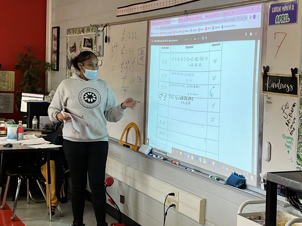 KatCoxEDU's tweet photo. This past week I watched as a teacher @AJ_Prep_Academy released control to her scholars and allowed for them to share their brilliance in math #mathdiscourse #studentbelonging https://t.co/mcvEbL2cn2