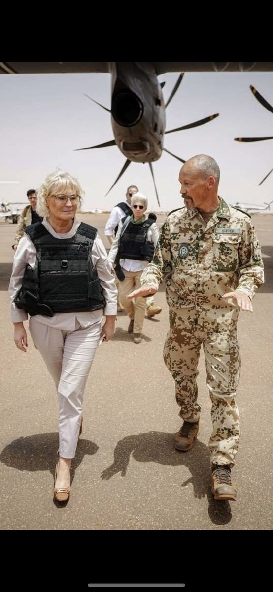 German military expert Marie-Agnes Strack-Zimmermann (center) ready to kick some ass