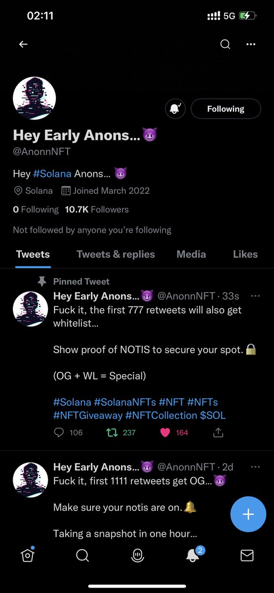 johnnyhww's tweet photo. @AnonnNFT done https://t.co/peIXQ1Zr1K