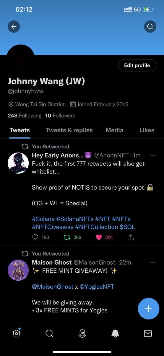 johnnyhww's tweet photo. @AnonnNFT done https://t.co/peIXQ1Zr1K