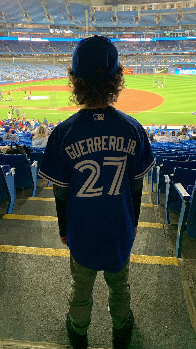 The boys are back in town! Taking in a ballgame with my favourite boy! One of my very favourite traditions! #LetsGoBlueJays