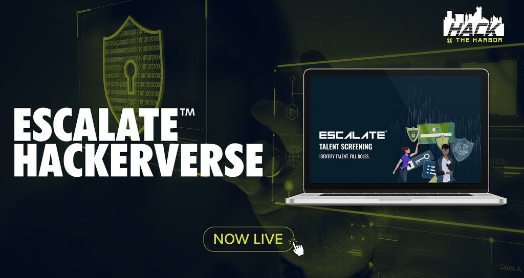 HathCon's tweet photo. The ESCALATE hackerverse is now live💥; join the community by using this link ➡️ https://t.co/hMgRvTpNMv

-
-
#cybercrime #programmerslife #cybersecurity #hackathon https://t.co/Aicz8abQjM