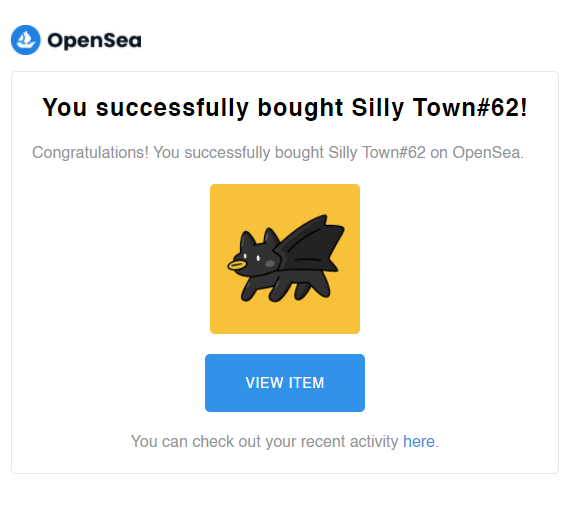 มีใครจะลงงานไหมครับ อยากไปแย่งคนอื่นซื้อ..
ของานในpolygonนะ

หรือใครมีเพื่อนยังขายงานไม่ออกแนะนำมาได้เลยครับ
#NFTCommunity  #NFTThaicommunity  #NFTTHAILAND  #OpenSeaNFT #NFTpolygon 
#lottotycoon #สลากกินแบ่งประชาชน