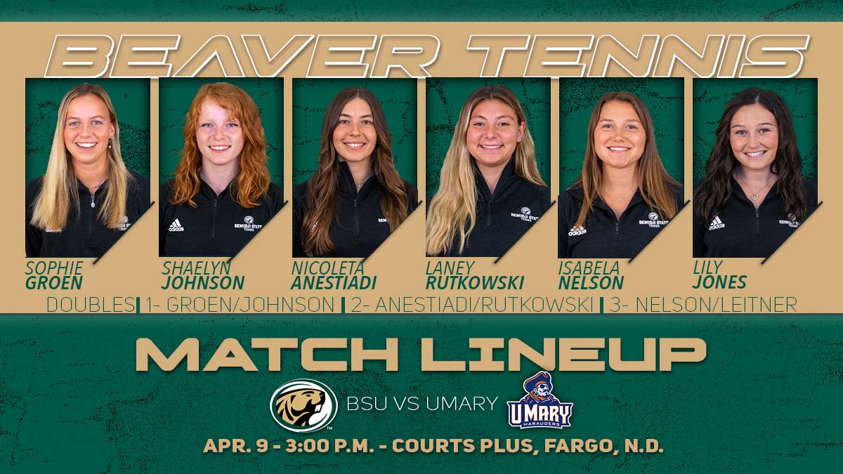 BSUBeaversTen's tweet photo. Beavers vs Mauraders today at 3 p.m.!

Check out the lineup⏬

#BeaverTerritory https://t.co/SRqoBEptLP