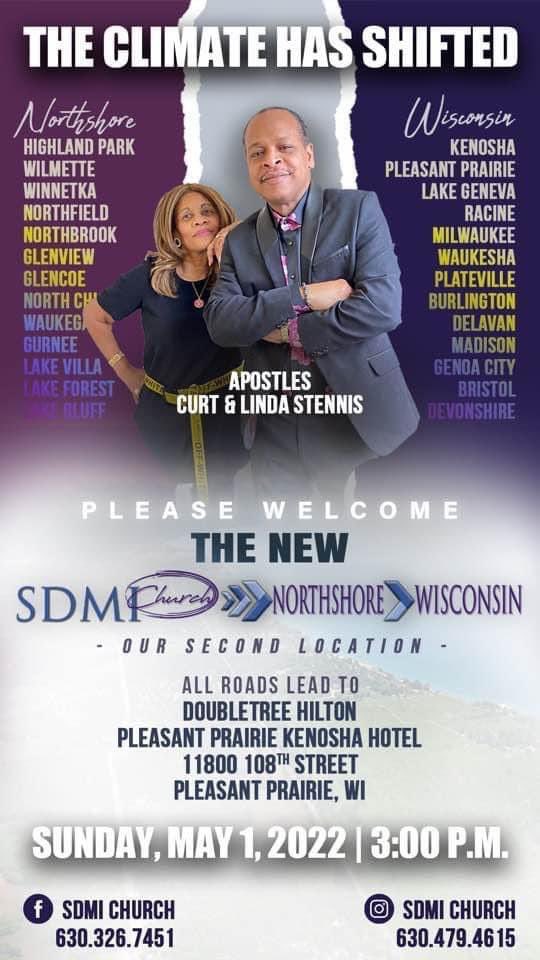 SDMIChurch's tweet photo. We’re expanding! You’re invited to join us for the launch of our 2nd location! 
#NorthShore #Wisconsin #expansion #kingdom #sdmi #sdmichurch https://t.co/apW1mm2Xl0