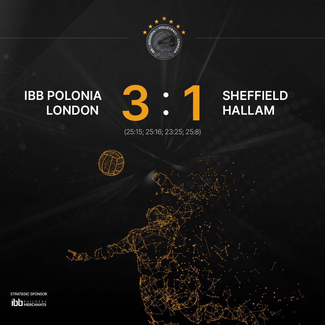 Win 😍. Last match of the season has ended with our victory. Many thanks to our opponent for today's match and to our great supporters who were with us.

IBB Polonia London vs. <a href="/Sheffvolley/">Sheffield VC</a>  3-1 (25:15; 25:16; 23:25; 25:8)

#GoPolonia #ilikeibb