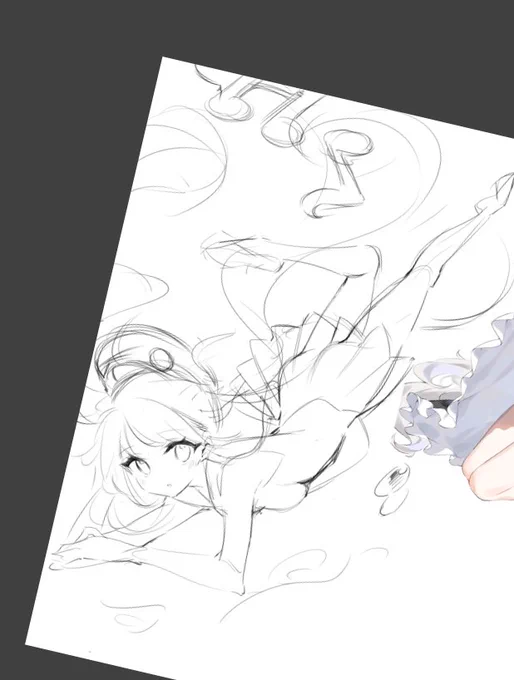 明日から頑張ろう……Zzzzzz#初音ミクイラスト 