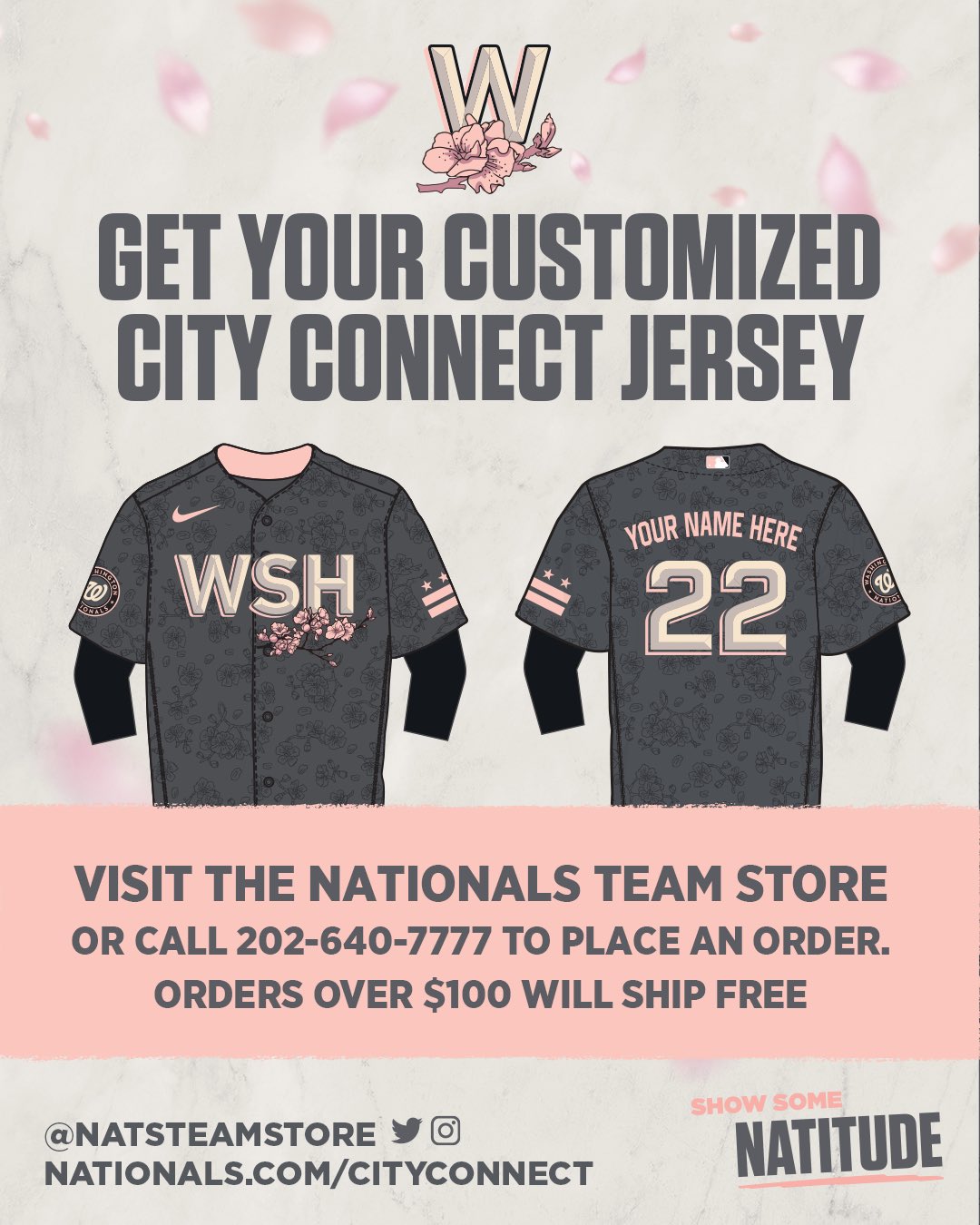 Nats Team Store on X: 🌸🌸🌸  / X