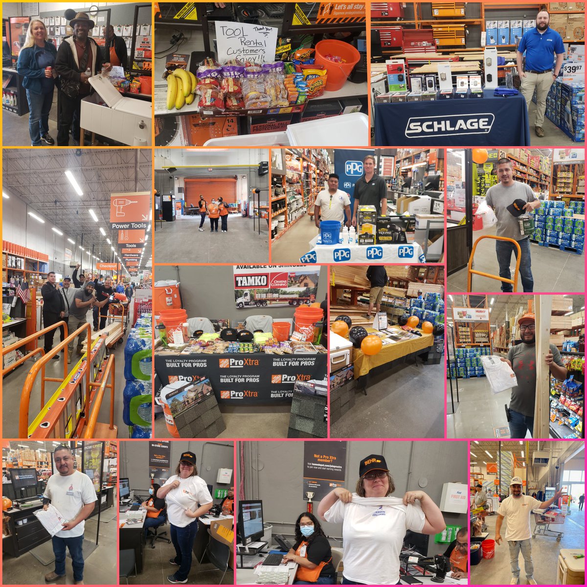 OLLSOUL's tweet photo. Pro and Tool rental appreciation event was a success!! So many beautiful smiles 😃 Thank you to our 0528 customers for all they do! @homedepot0528 #0528mckinney #proappreciation #toolrentalappreciation #thankyou https://t.co/yX4fyaqpdP