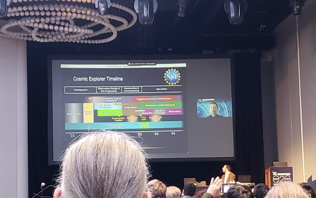 Cosmic Explorer (@cosmicexpgw) on Twitter photo Our PI <a href="/prof_mevans/">Matthew Evans</a> was invited to give an overview of the Cosmic Explorer detector @APSMeetings, highlighting the unique features that will enable us to tackle our ambitious science goals. Our PI <a href="/prof_mevans/">Matthew Evans</a> was invited to give an overview of the Cosmic Explorer detector @APSMeetings, highlighting the unique features that will enable us to tackle our ambitious science goals.