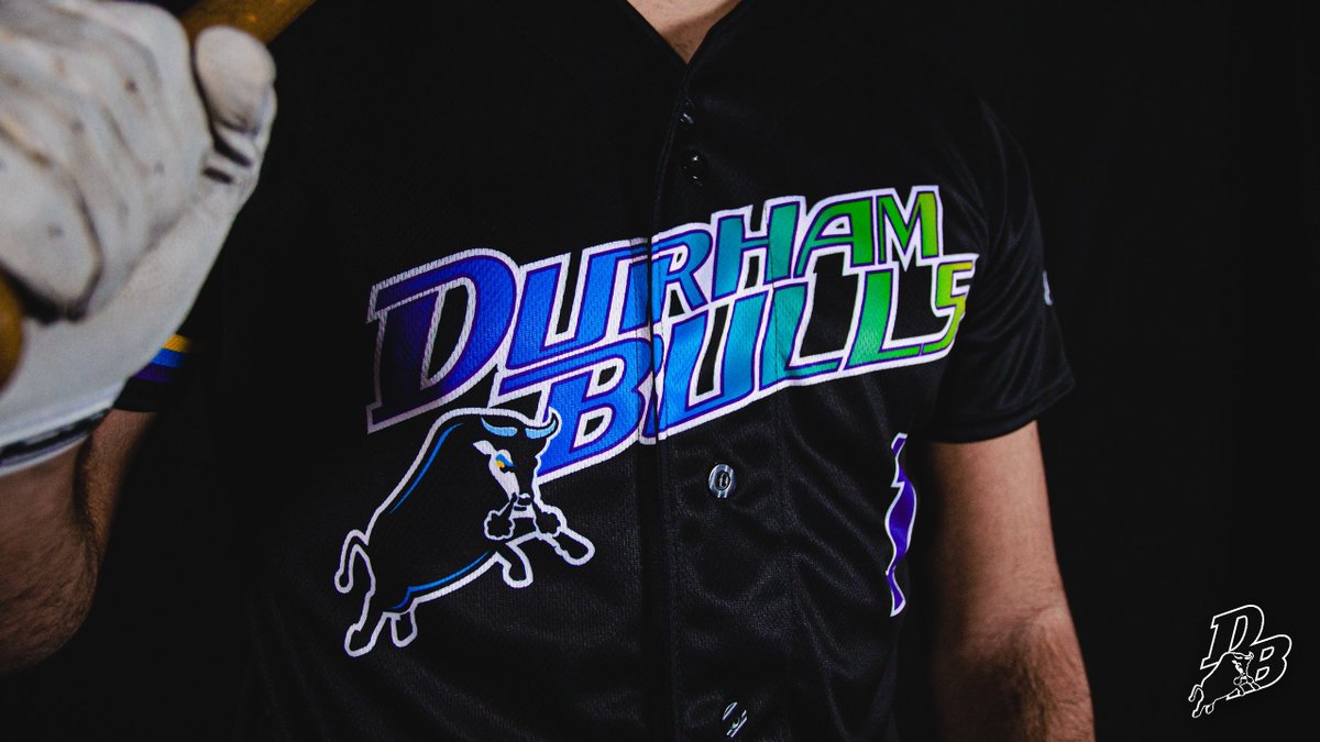 MLBONFOX's tweet image. The Durham Bulls (@RaysBaseball Triple-A affiliate) revealed these beautiful alternate uniforms 😍

📷: @DurhamBulls