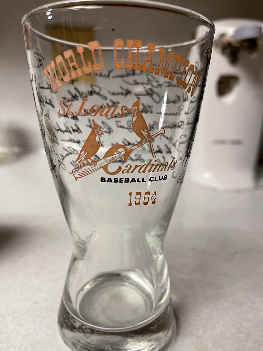DillonFrmOnline's tweet photo. @AugieNash I found a 1964 Cardinals Cup at Savers for $3 a couple of weeks ago. https://t.co/9xSTYUSSO5