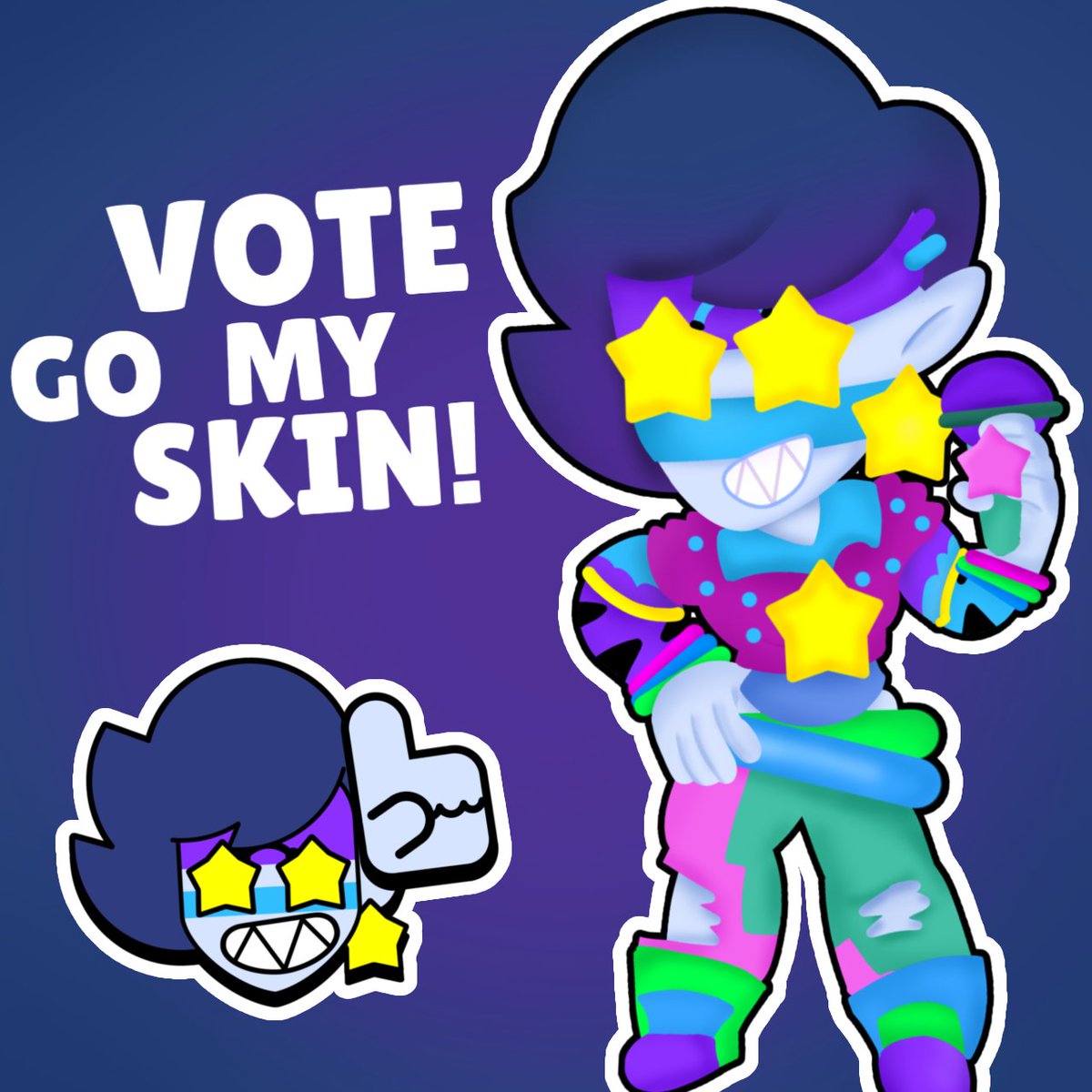 Dandalf14's tweet photo. https://t.co/8VNAiuwGz5
Thank you so much everyone for voting! I really appreciate it
#BrawlStars #supercellmake #emz #emzskin https://t.co/nKBBhrBxYU