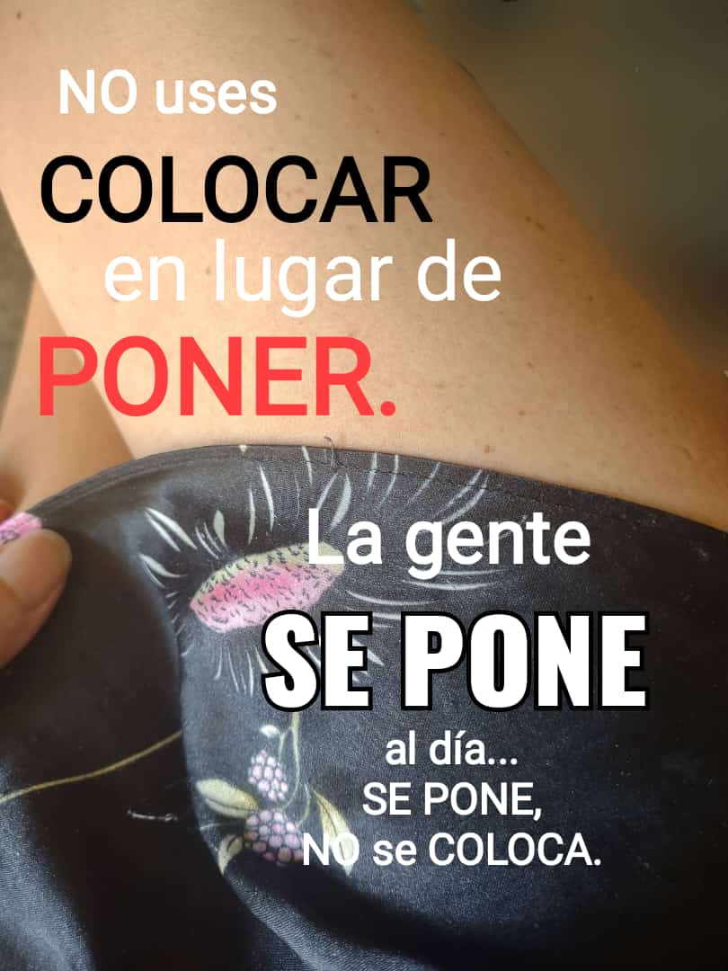 mbbevilacqua's tweet photo. #VainasLocas y la «#Neolengua»
•
Devolvamos su lugar al verbo «poner / ponerse».
La gente:
se PONE al día,
se PONE a prueba.
•
Gracias.
La gerencia.
•
#CarpeDiem 🍀 https://t.co/JjjgiRE4wT