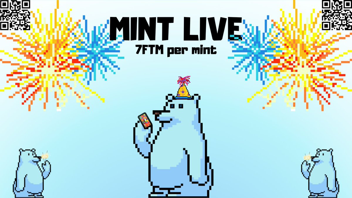 MINT LIVE🎉🐻 : los-bears-xi.vercel.app

#FTMNFT #FTM $FTM #Fantom