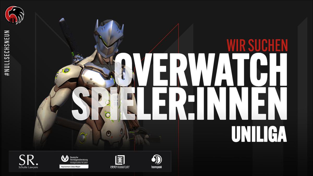 Gude!

Wir suchen wieder Studierende auf allen Elos und Plattformen für die <a href="/PlayOverwatch/">Overwatch</a> <a href="/uniligaGG/">Uniliga</a> Saison!

Alle sind willkommen!
Die Tryouts starten am 13.04!

Nähere Infos findet ihr auf unserem Discord im Recruitment Channel: discord.gg/TFjTcXq.

#NullSechsNeun