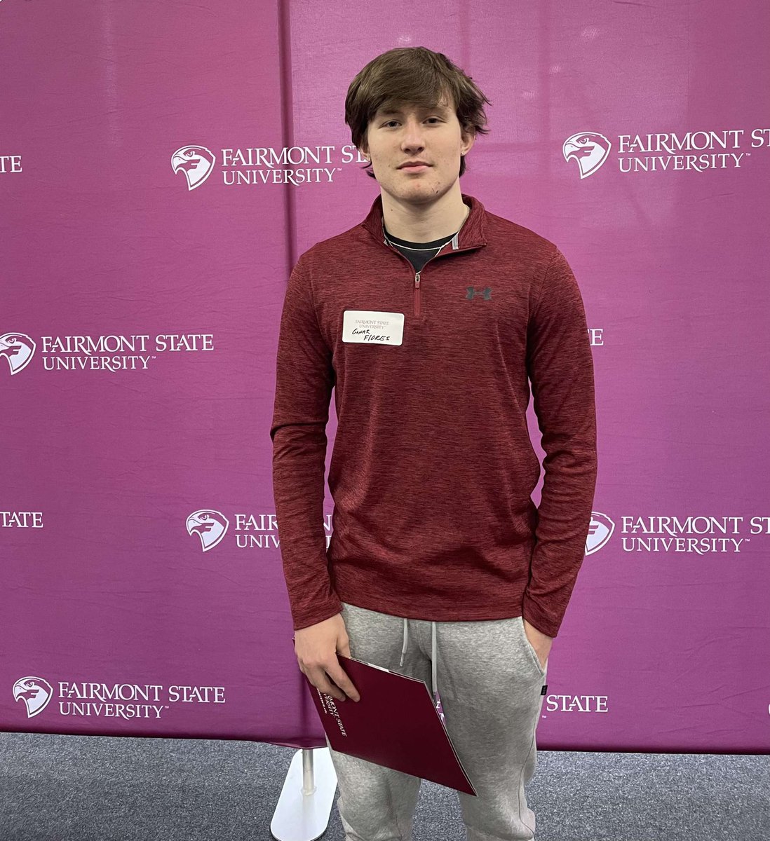 guner_flores's tweet photo. Had a good day yesterday at @FairmontStateFB . Love the campus. @CoachBlake41 https://t.co/Kf6Ce4E6TJ
