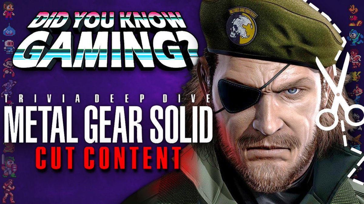 didyouknowgamin's tweet image. NEW VID - Metal Gear Solid's Cut Content Ft. David Hayter (@DavidBHayter)

youtu.be/olBnzkWWumE